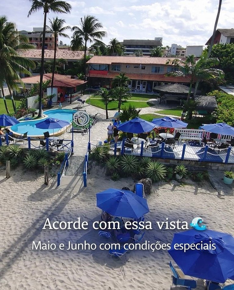 Seu refúgio PÉ NA AREIA